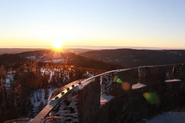 Sonnenaufgang auf der Badner Höhe