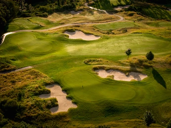 Golfplatz Luftansicht