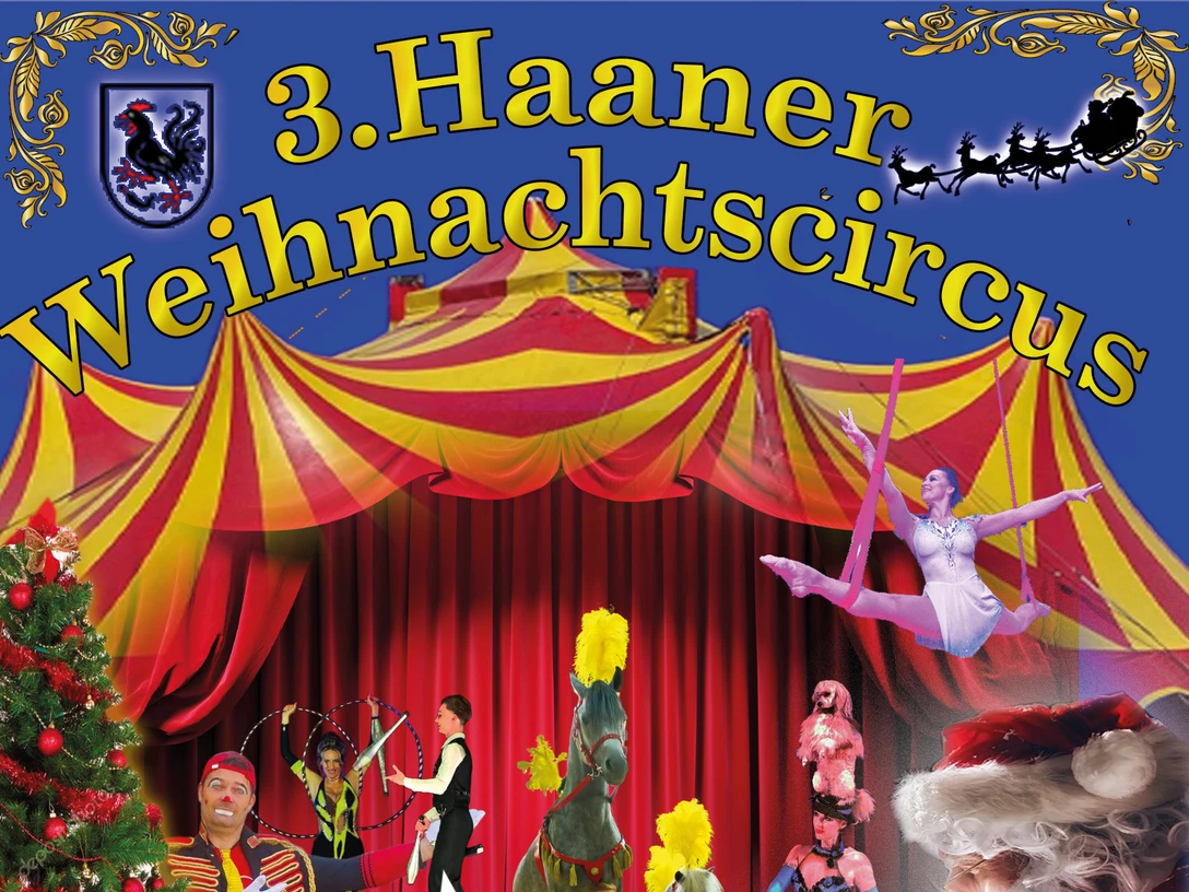 Plakat Haaner Weihnachtscircus