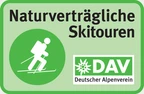 Logo- Skibergsteigen umweltfreundlich Logo- Skibergsteigen umweltfreundlich