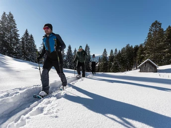 Schneeschuhwandern Stierkopf