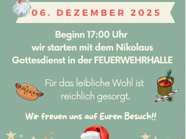 Nikolausabend auf der Bleichwiese