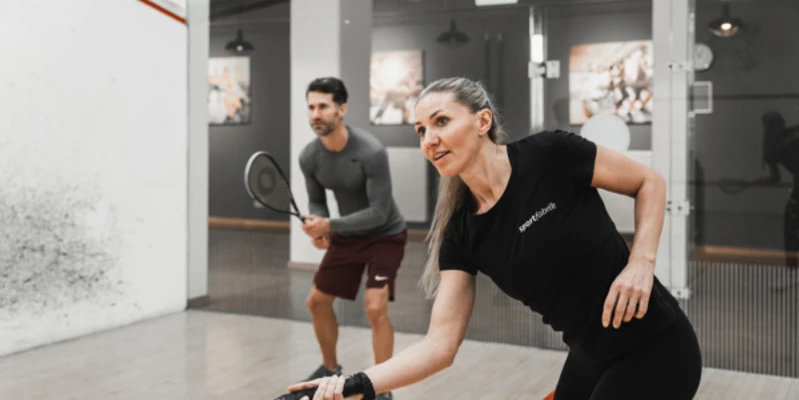 Squash in der Sportfabrik