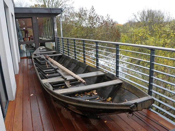 Nachen im Fischereimuseum Bergheim