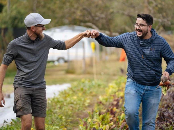 Silio Del Fabro vom Restaurant ESPLANADE auf dem Stadtbauernhof Saarbrücken