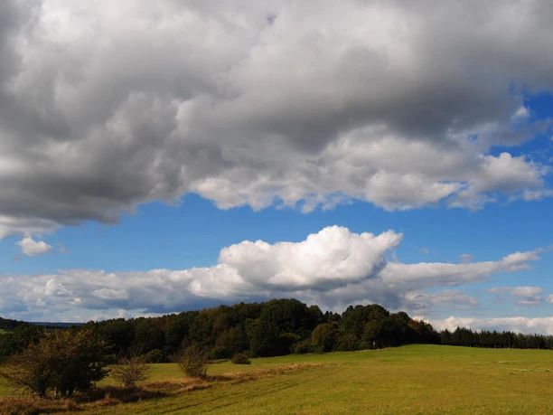Landschaft, Wolken