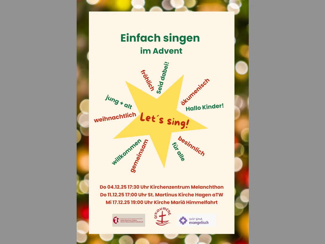 Einfach singen im Advent