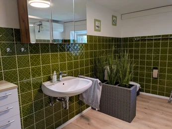 Badezimmer Ferienwohnung Sintfeldbude Bad Wünnenberg Badezimmer Ferienwohnung Sintfeldbude Bad Wünnenberg