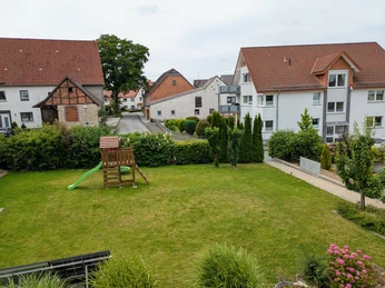 Garten Ferienwohnung Sintfeldbude Bad Wünnenberg