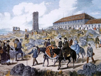Brockentourismus um 1865