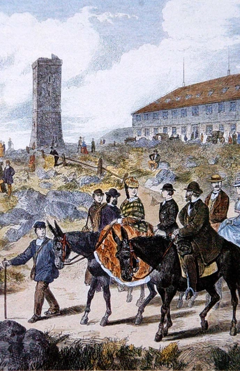 Brockentourismus um 1865