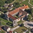 Kloster Walkenried aus der Luftperspektive