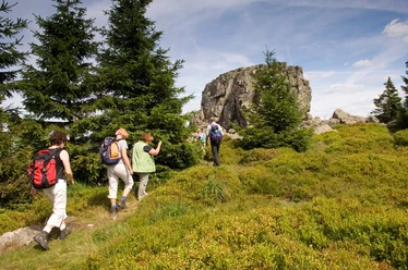 Bergmassiv "Auf dem Acker" im Nationalpark