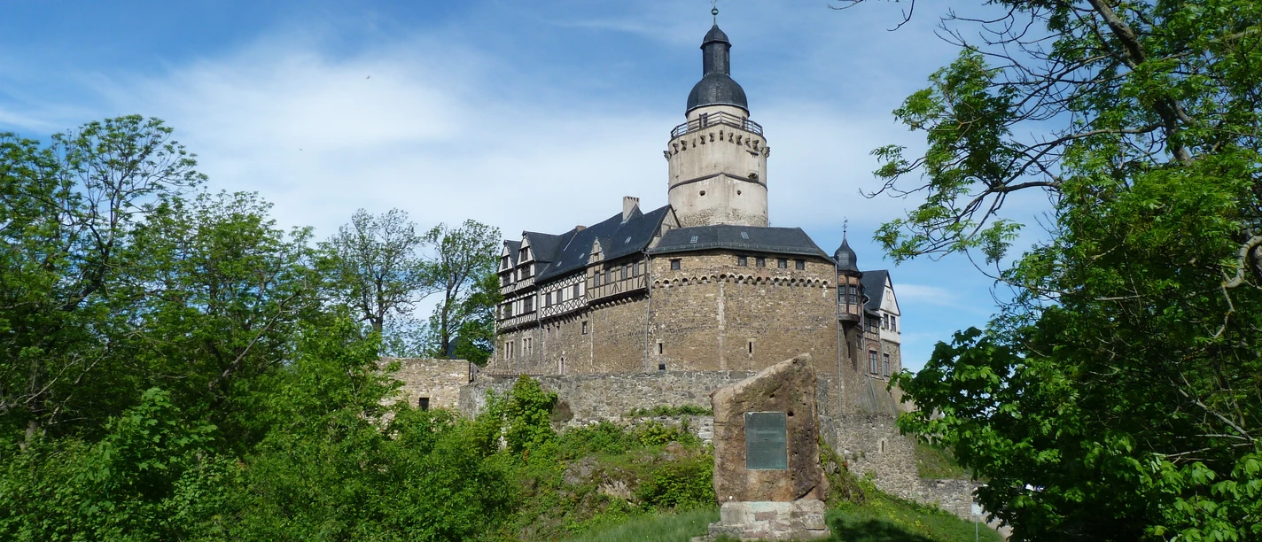 Burg Falkenstein - Ansicht von der Ostseite