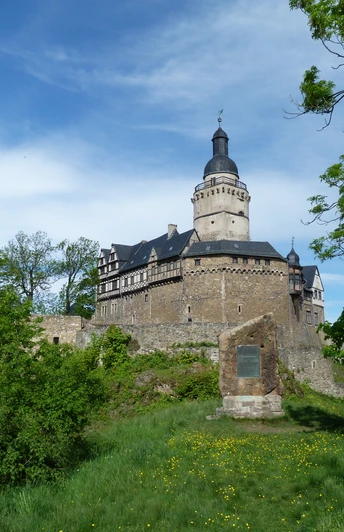 Burg Falkenstein - Ansicht von der Ostseite