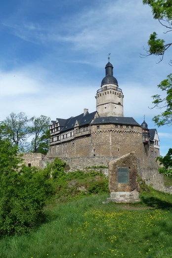 Burg Falkenstein - Ansicht von der Ostseite