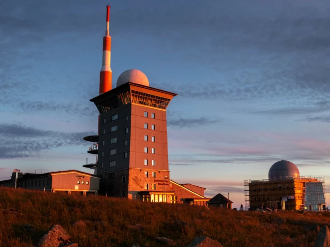 Sonnenaufgang auf dem Brocken