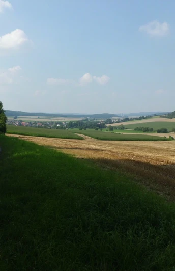 Ausblick vom Heberkreuz