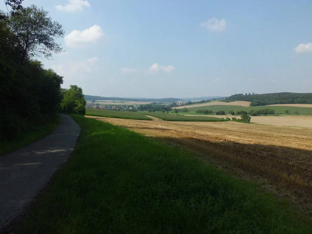 Ausblick vom Heberkreuz