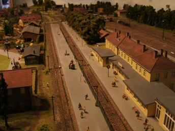 Modell des Bahnhofs Vienenburg