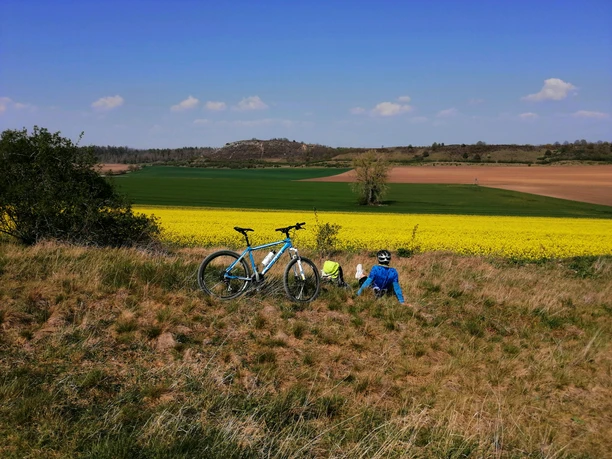 Entspannung pur mit Blick auf den Thekenberg
