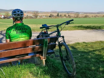 Ausklang der Radtour am Ortsrand von Blankenburg