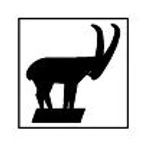 Wegesymbol Steinbock Wegesymbol Steinbock