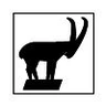 Wegesymbol Steinbock Wegesymbol Steinbock