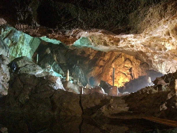 Goethesaal in der Baumannshöhle