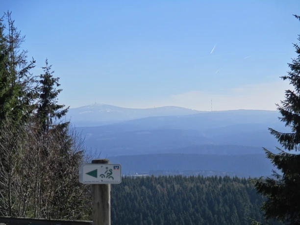 Aussicht von der Schalke zum Brocken