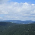 Blick vom Großen Knollen zum Hochharz