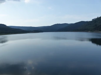 Blick auf den Innerstestausee