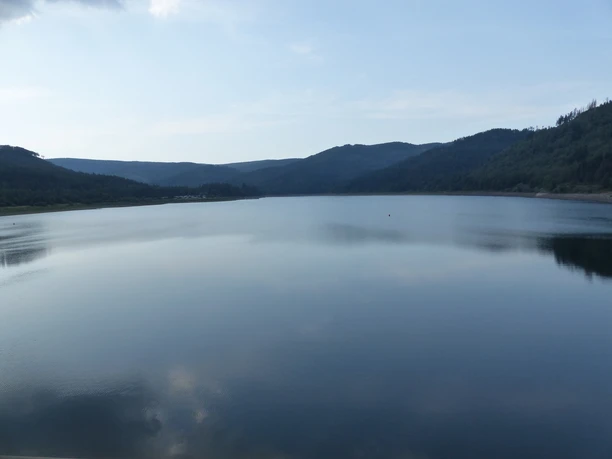 Blick auf den Innerstestausee