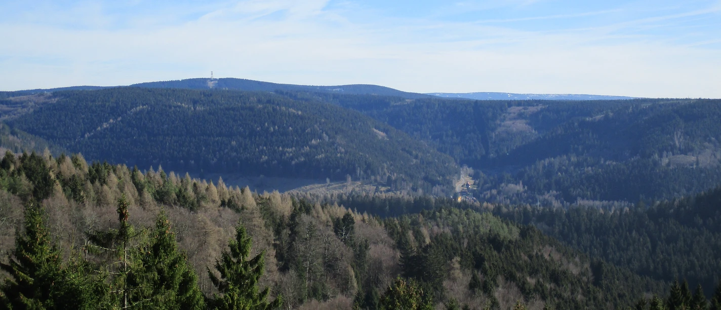 Blick von der Wulpke zum Brocken