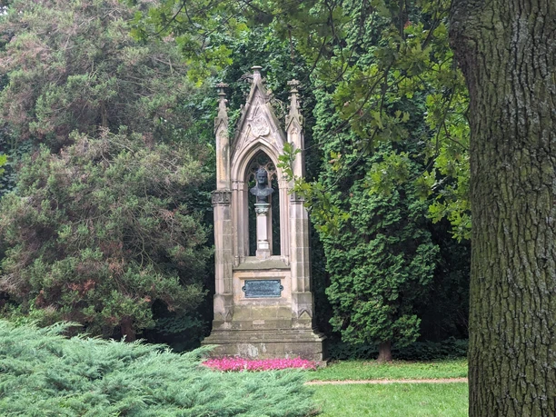 Carl-Ritter-Denkmal im Brühl
