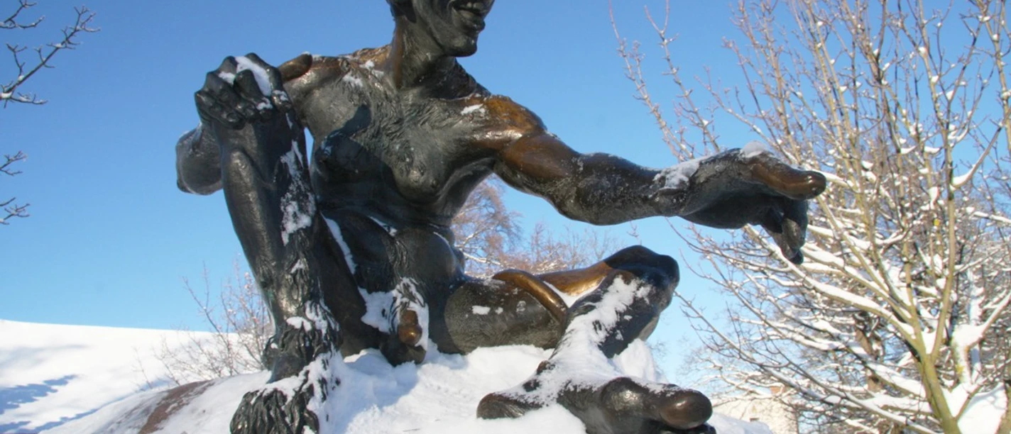Bronzeteufel auf dem Hexentanzplatz