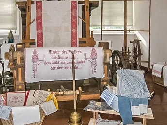 Ausstellung Webstube