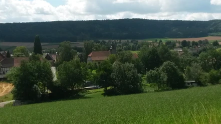 Blick auf Harriehausen