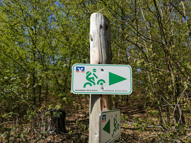 Auf den Routen der Volksbankarena Harz unterwegs