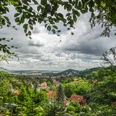 Aussicht auf Blankenburg vom Abschnitt des Panoramawanderweges
