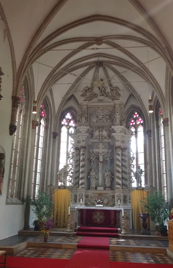 Klosterwanderweg - St. Bartholomäuskirche Innenansicht