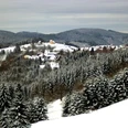 Blick auf Sankt Andreasberg im Winter