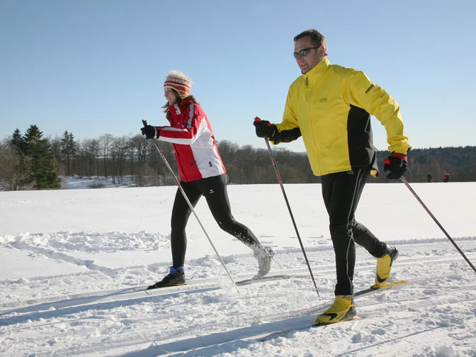 Langlauf in Friedrichsbrunn