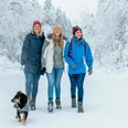 Winterwandern mit Hund in Hahnenklee