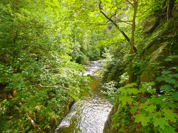 Blick von der Teufelsbrücke