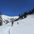 Skitour Hochblasse - Aufstieg