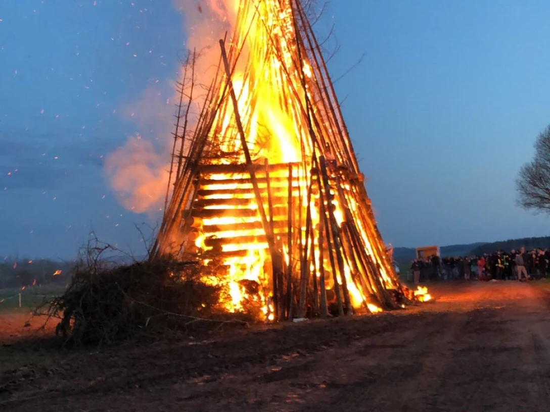 Osterfeuer Strothe