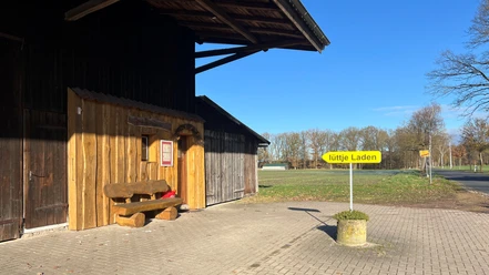 Lüttje Laden auf Hof Grünhagen