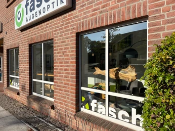 Die Außenfassade von fasch Augenoptik Die Außenfassade von fasch Augenoptik