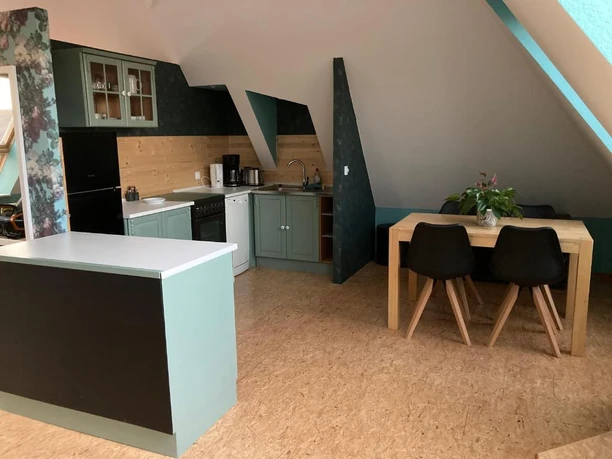 Pyramide Haus 51,8° - Wohnküche